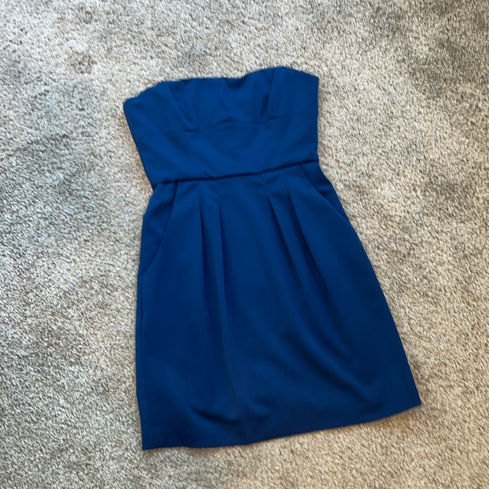 BCBG Strapless Dress W/ POCKETS! - 02